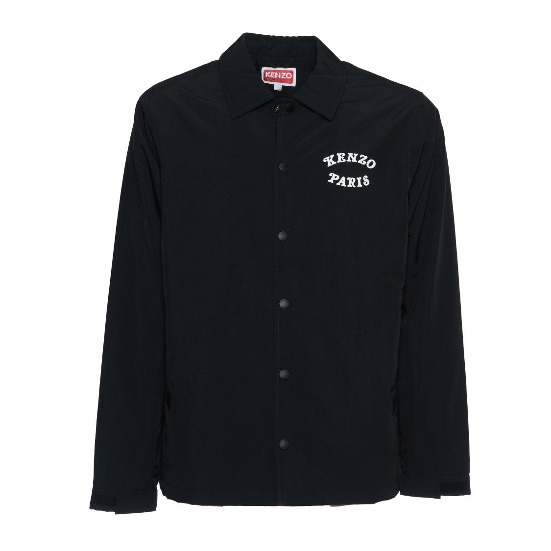 Kenzo Padded Coach Jacket With Bold Graphics