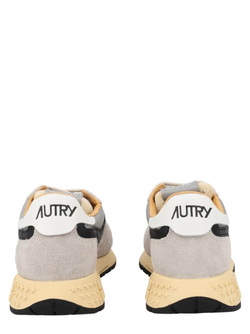 Autry Reelwind Suede Mesh Sneakers