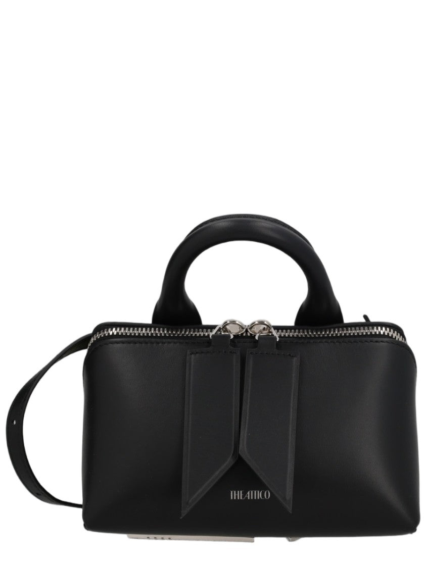 The Attico Rectangular Structured Mini Bag With Versatile Carrying Options