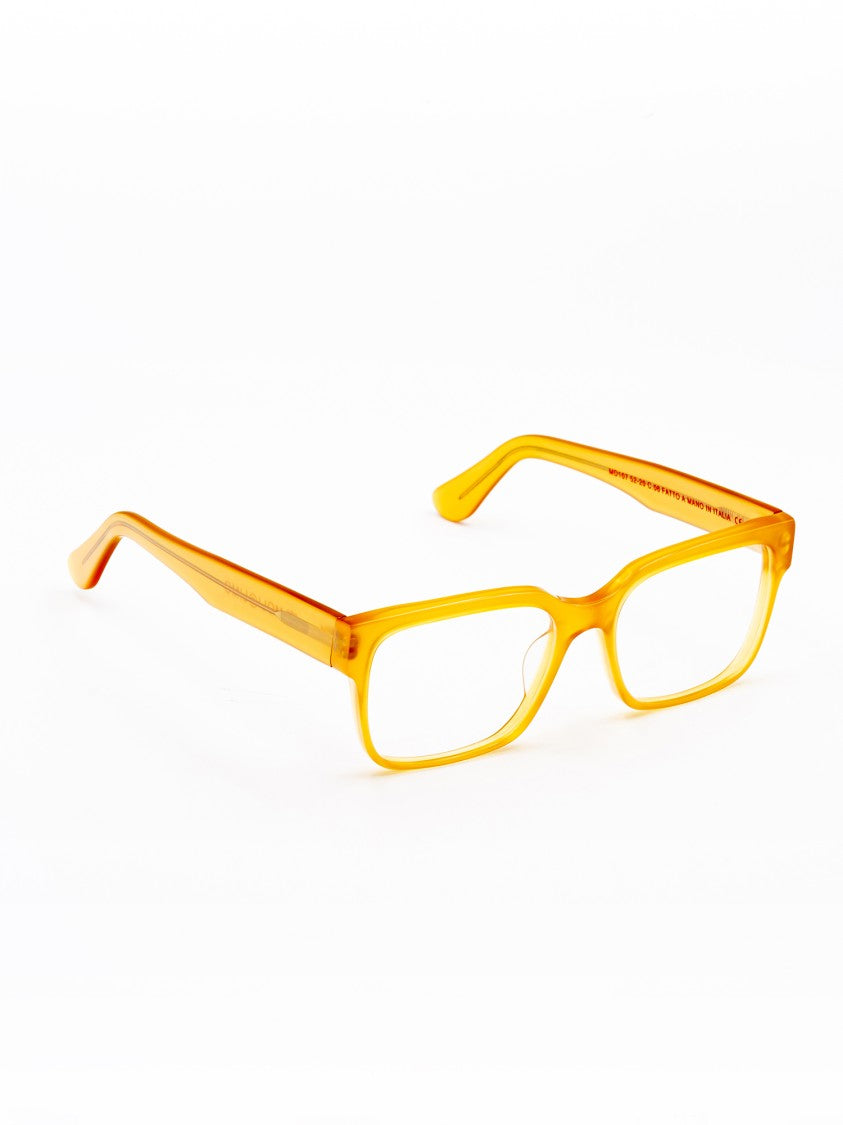 Moli@Limo Yellow/Orange Md107 Modern Rectangular Frames
