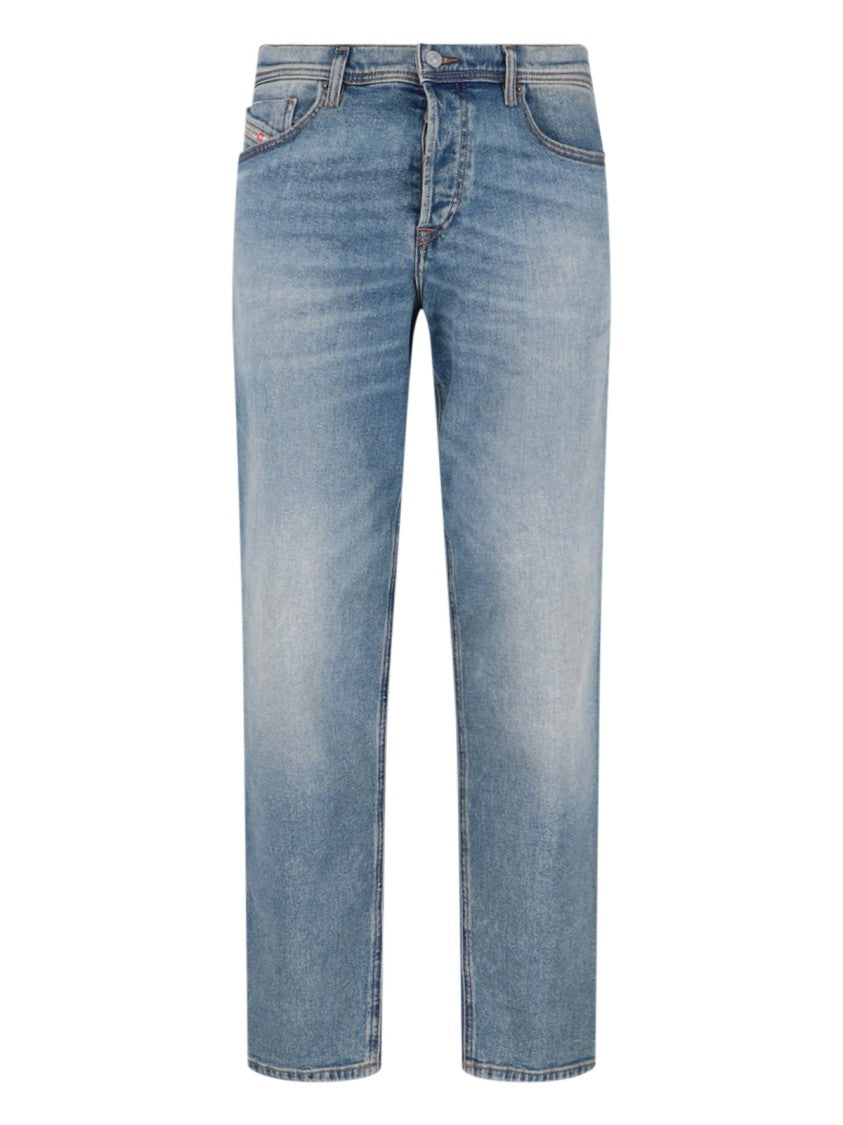 Diesel "D-Finitive" Straight Jeans – Light Blue