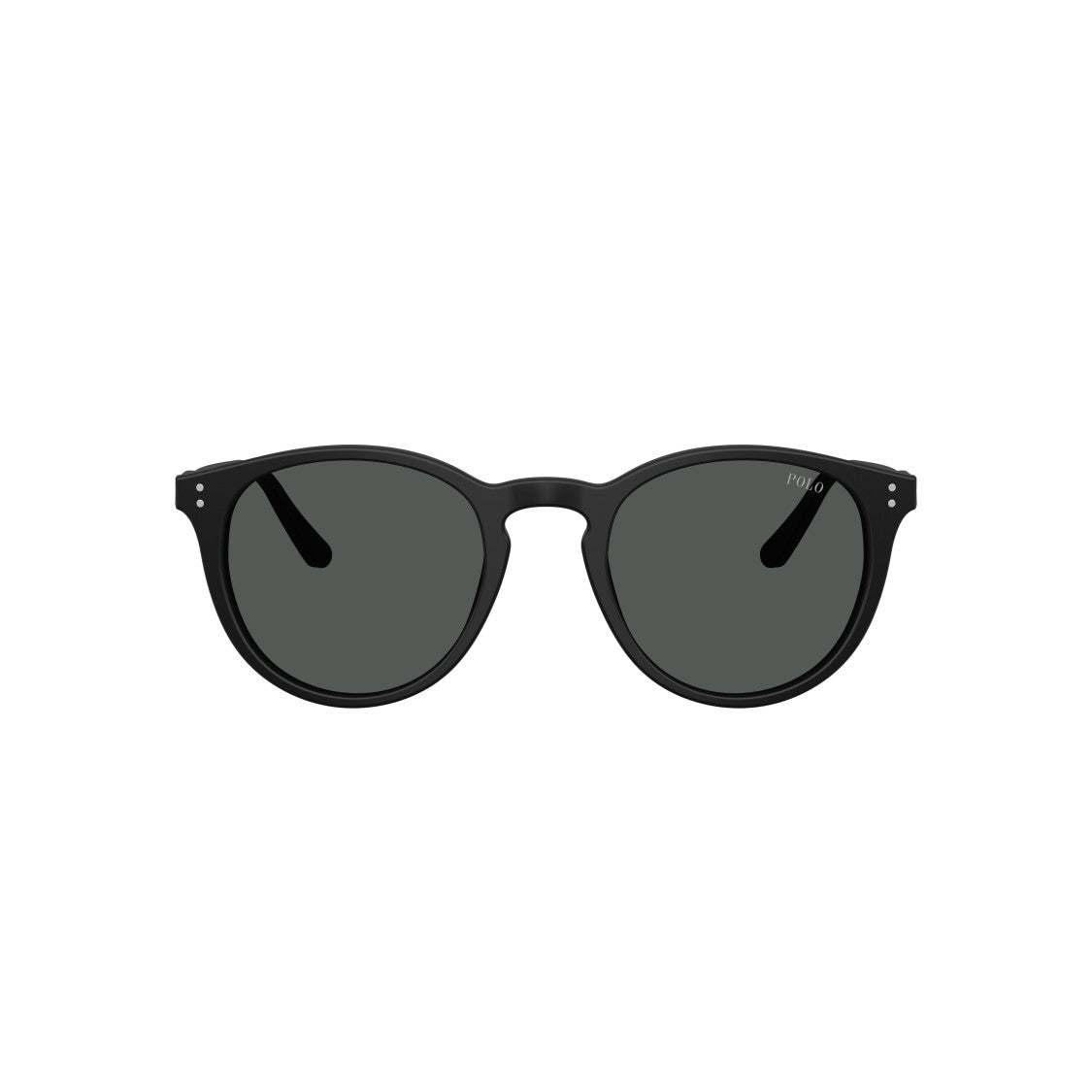 Polo Ralph Lauren 0Ph4110 Classic Round Frame Polished Black Sunglasses