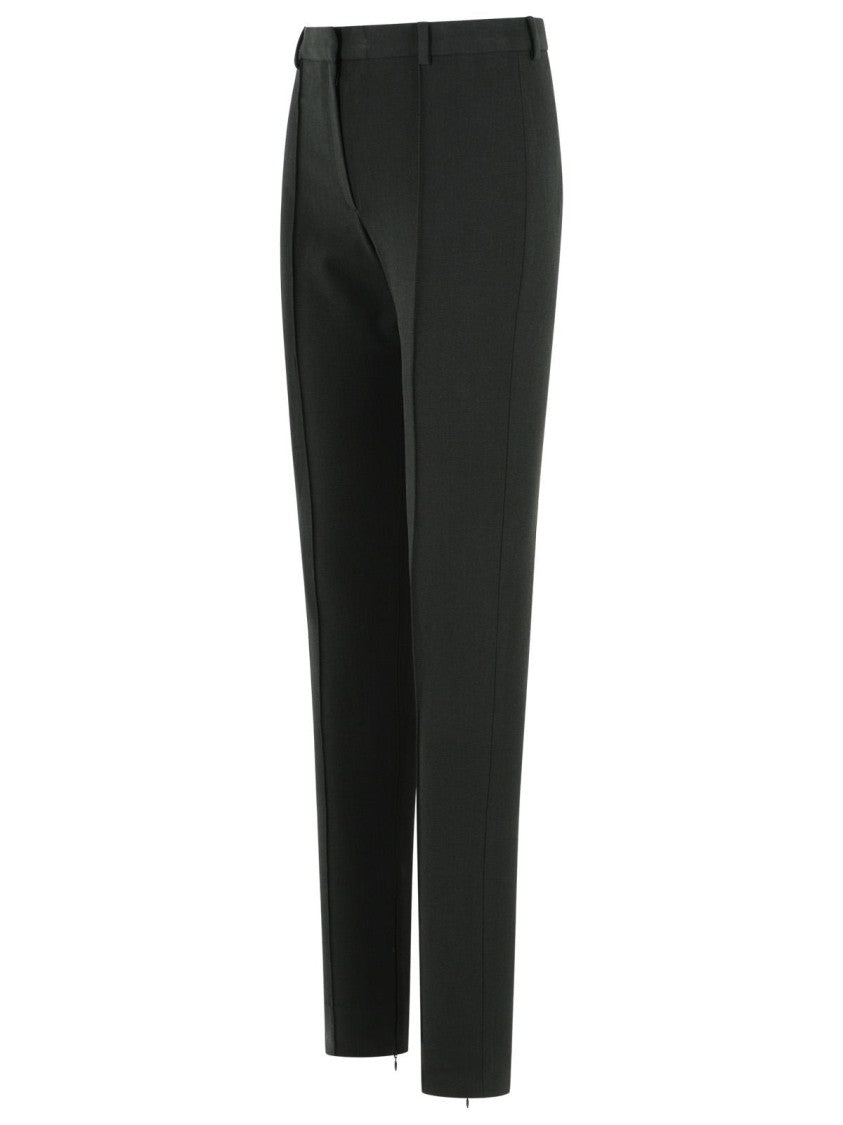 Acne Studios Black Wool Blend Pants
