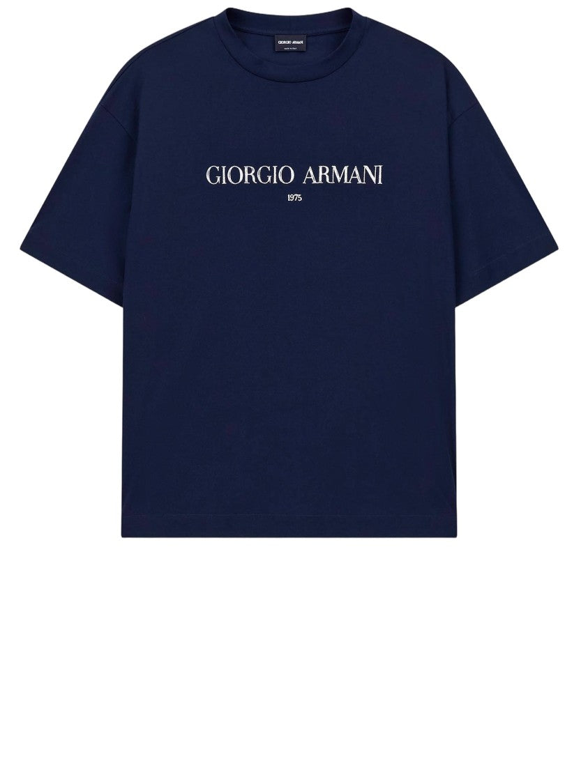 Giorgio Armani Cotton Interlock Jersey T-Shirt