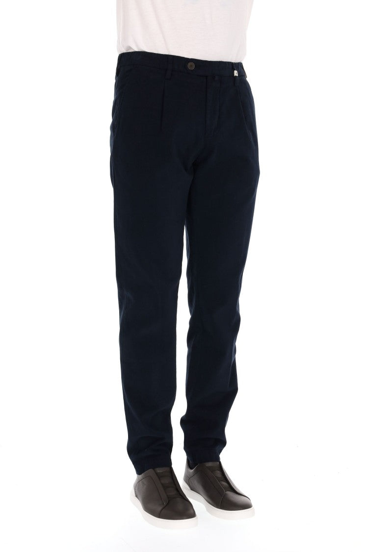 Myths Soft Cotton-Cashmere Trousers Mod. Zeus