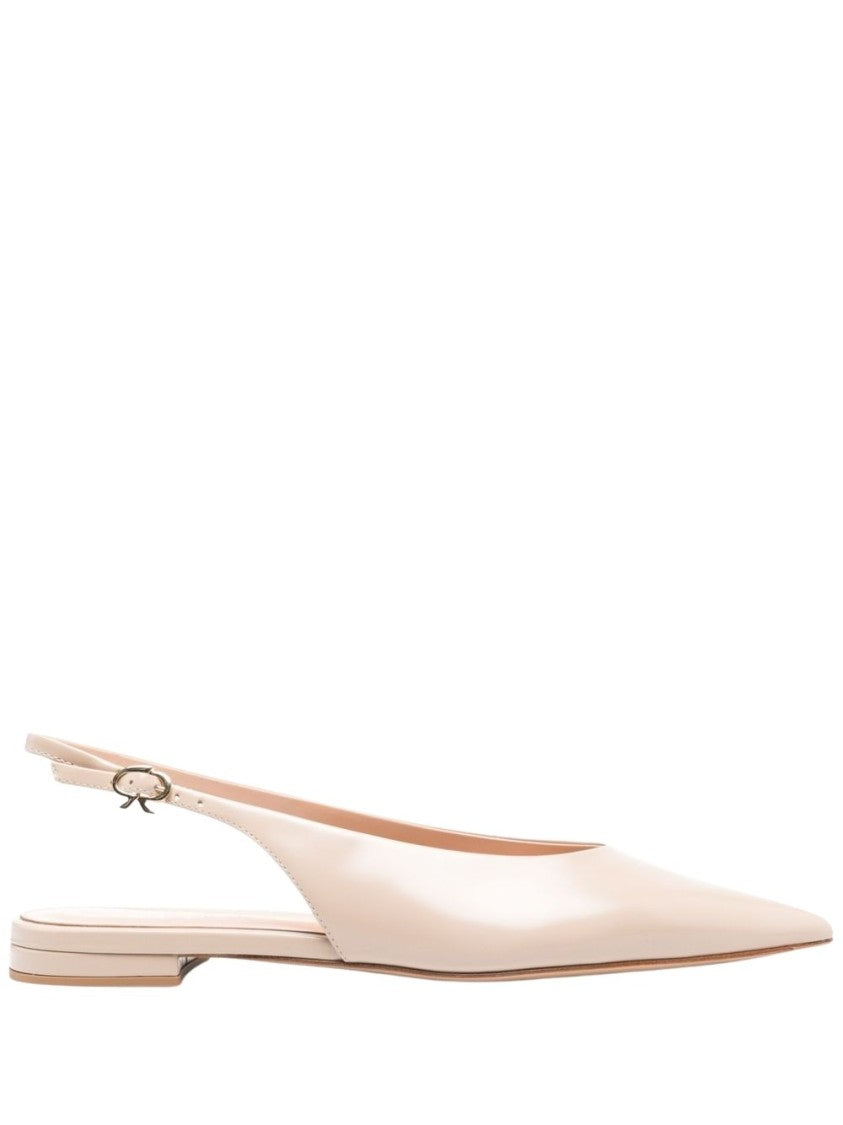 Gianvito Rossi Ballerinas With Refined Slingback Style