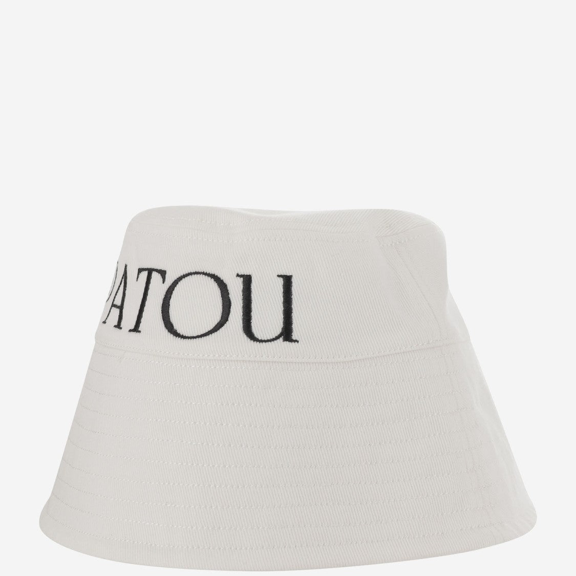 Patou Cotton Bucket Hat With Logo