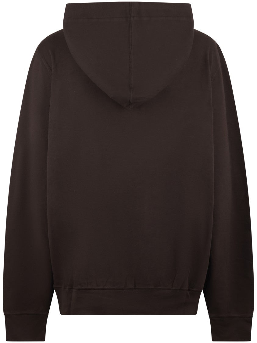 Drkshdw By Rick Owens Relaxed-Fit Hoodie With Spacious Hood Design