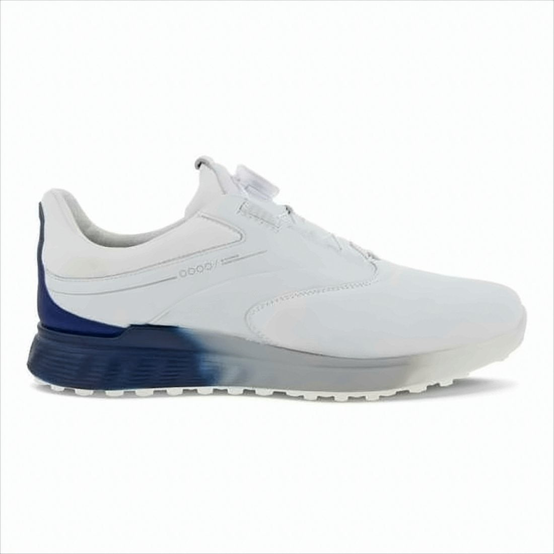 Ecco Gradient White Leather Sneakers
