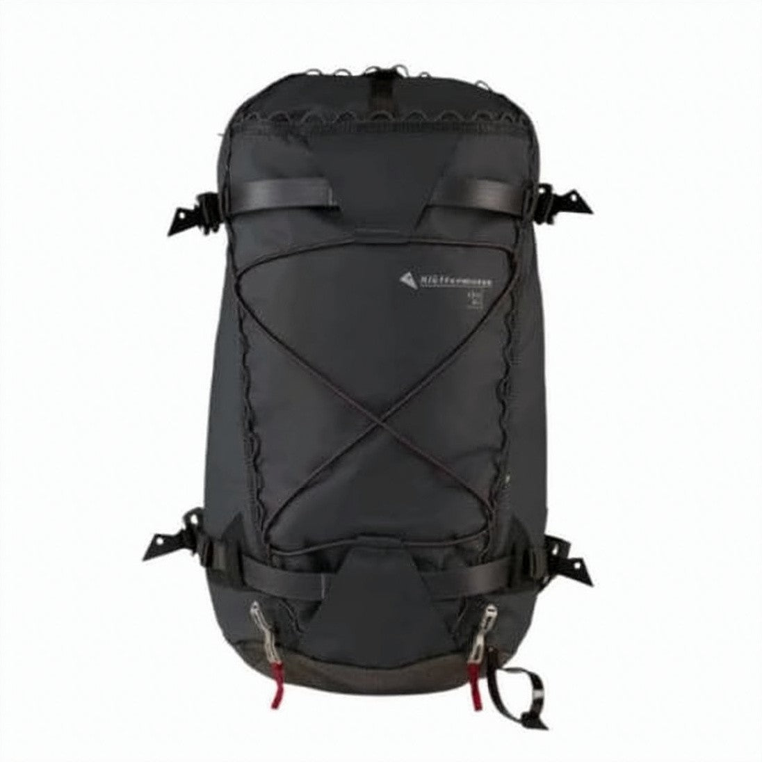 Klattermusen Black Polyamide Functional Backpack With Adjustable Straps