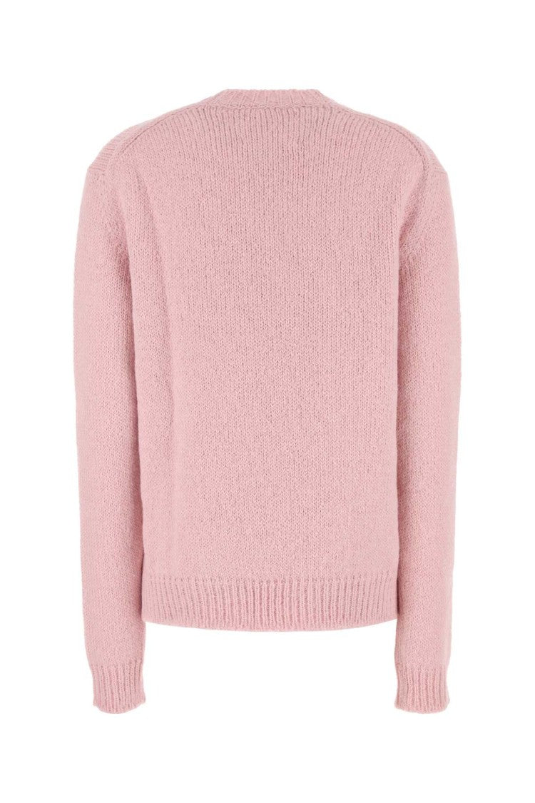 Jil Sander Pink Alpaca Blend Oversize Sweater