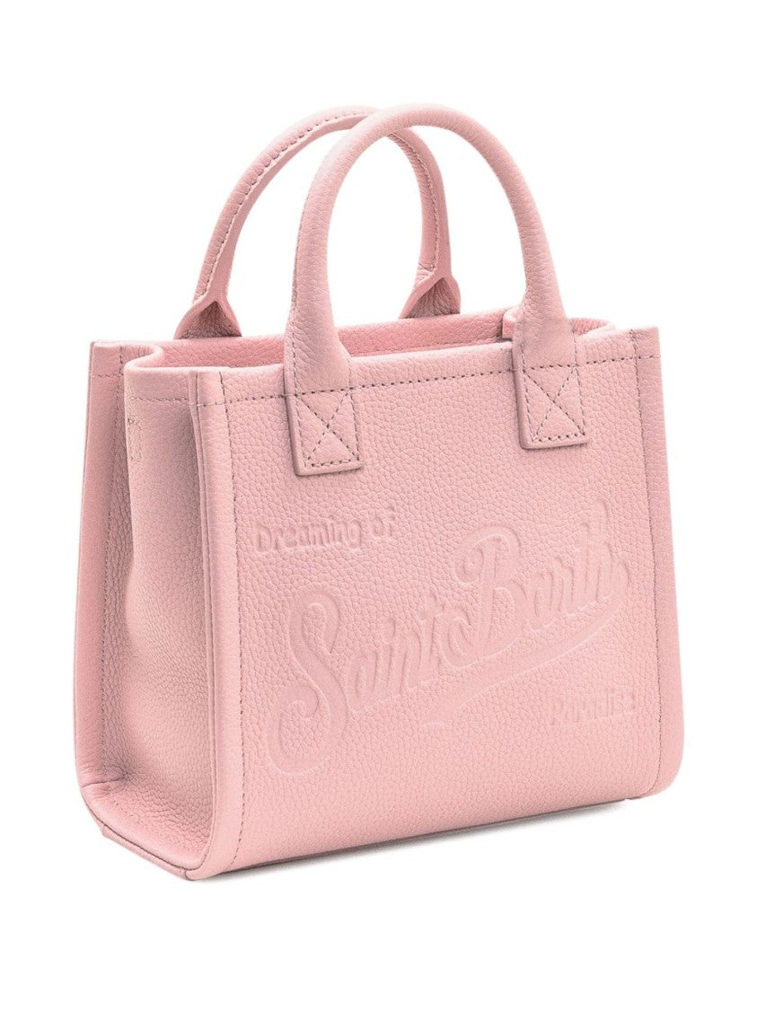 Mc2 Saint Barth Compact Rectangular Mini Vanity Bag With Gold-Tone Accents