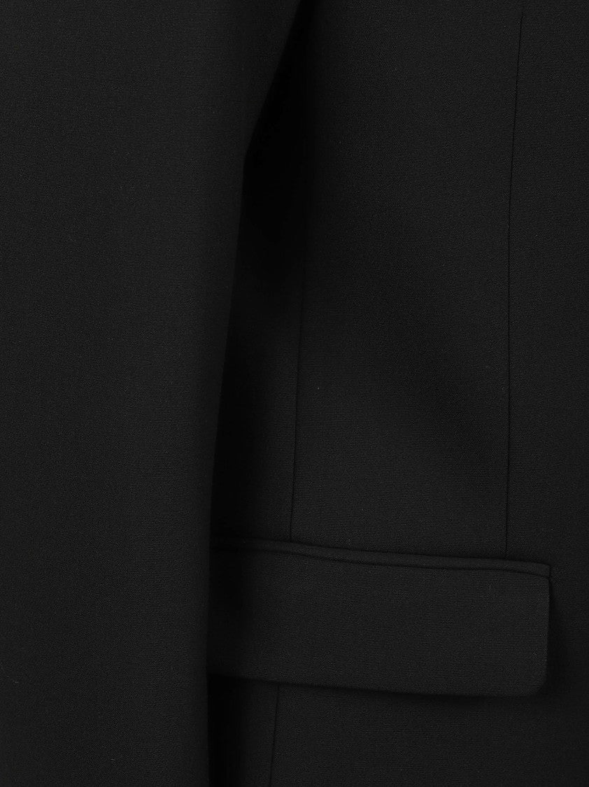 Iro Structured Black Blazer With Notched Lapel And Minimalist Design