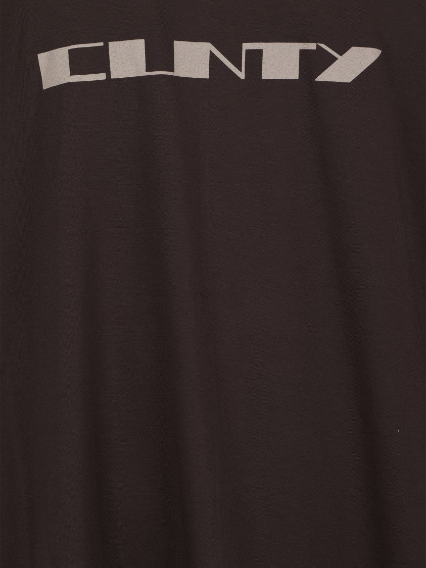 Drkshdw By Rick Owens Minimalist-Fit T-Shirt With Modern Silhouette