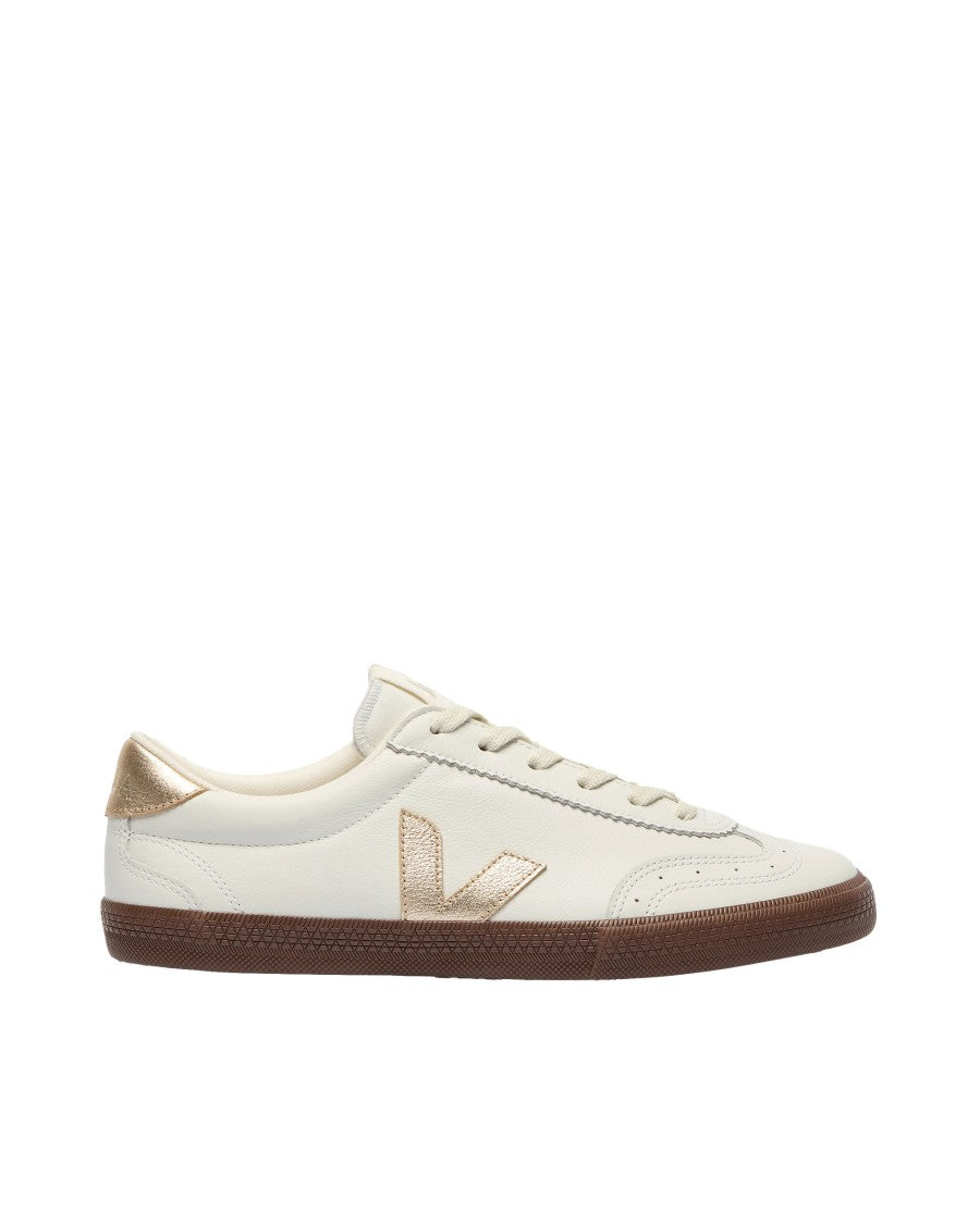 Veja Volley Leather Sneakers With Organic Elements