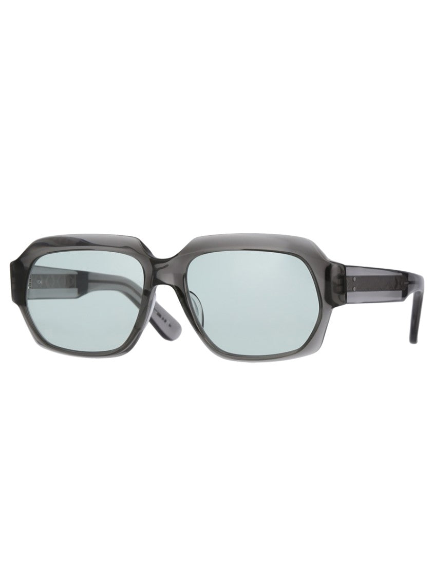 Yellows Plus Grey Greg Acetate Geometric Sunglasses