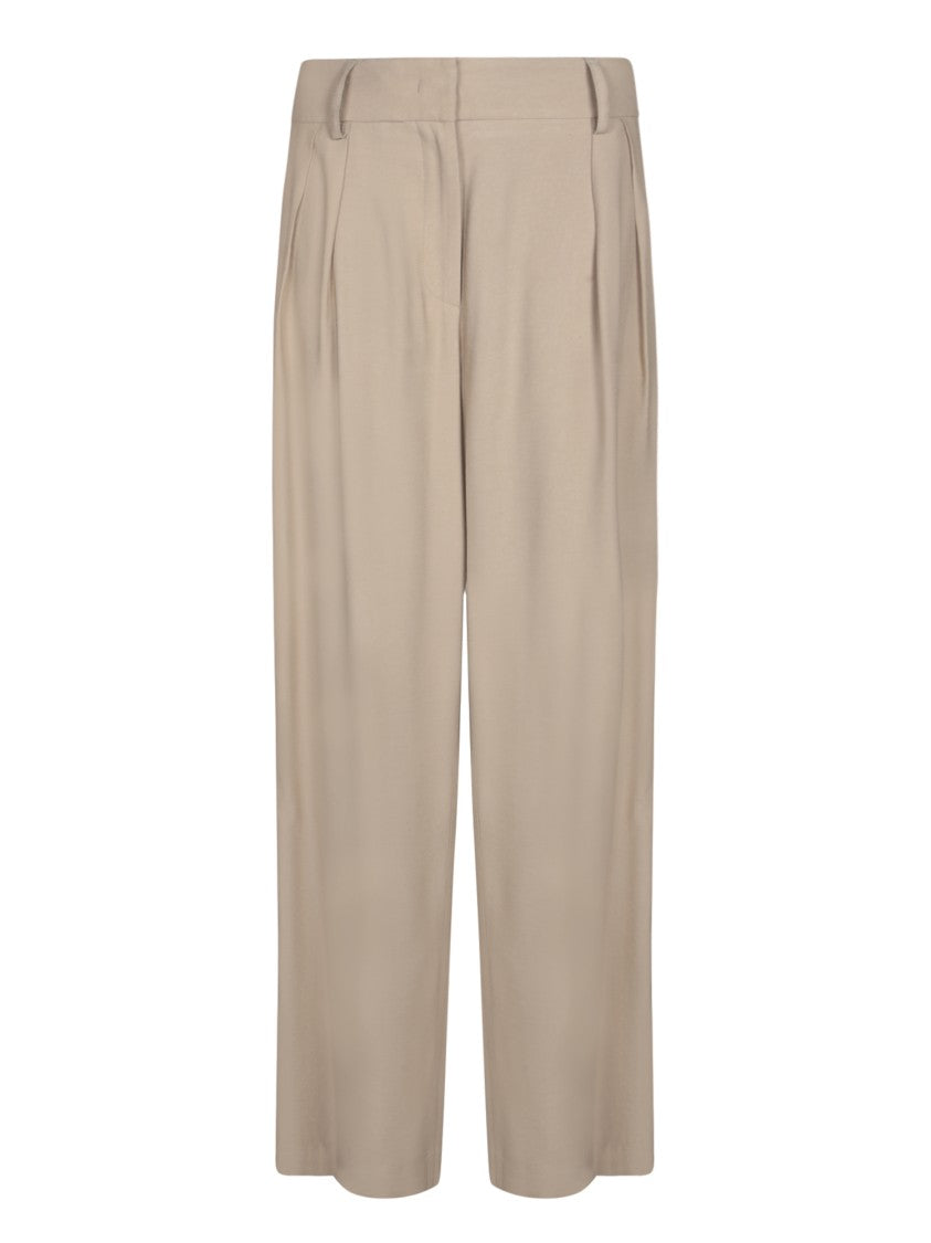 Blanca Vita Mastic Viscose Twill Trousers
