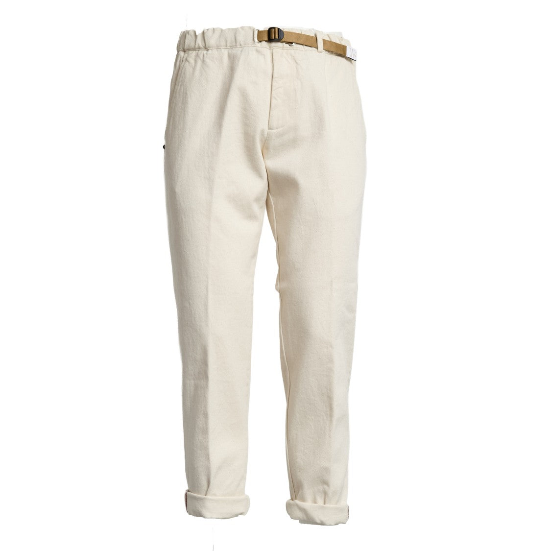 White Sand Ecru Denim Trousers