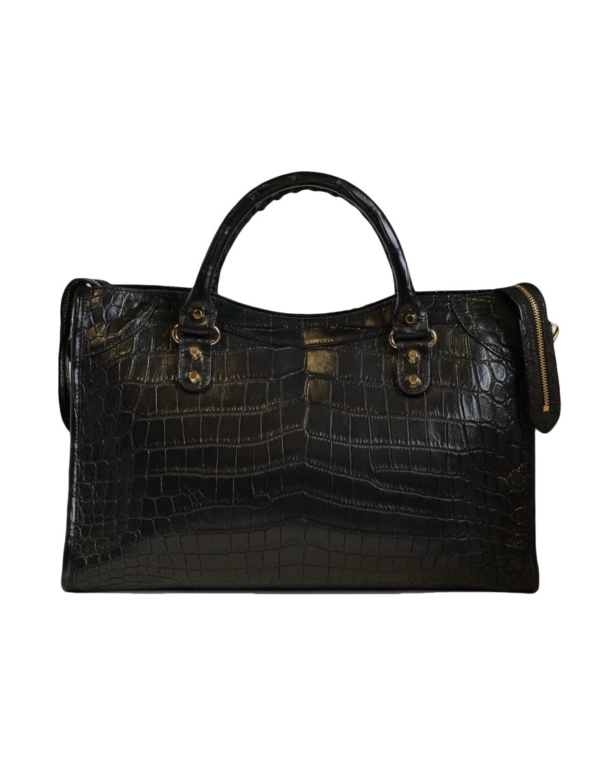 Balenciaga City Large Black Coconut