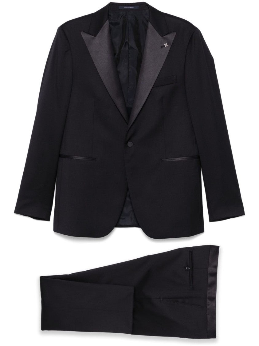 Tagliatore Navy Blue Suit Jacket