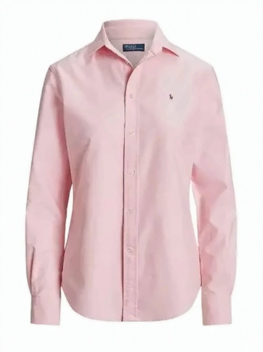 Polo Ralph Lauren Button-Up Oxford Shirt With Embroidered Logo And Tailored Fit