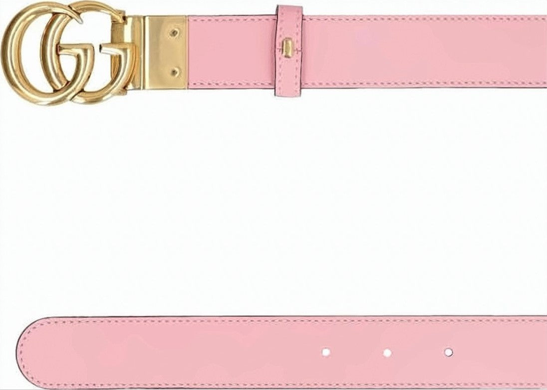 Gucci Reversible Fabric And Leather Belt