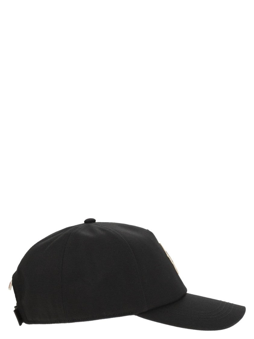 Moncler Grenoble Cotton Gabardine Baseball Cap