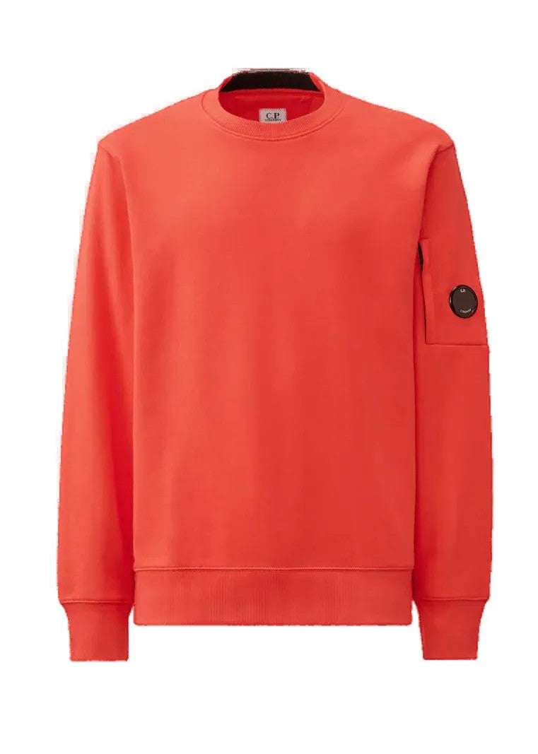 C.P. Company Crew Neck Sweatshirt With Iconic Lens Detail