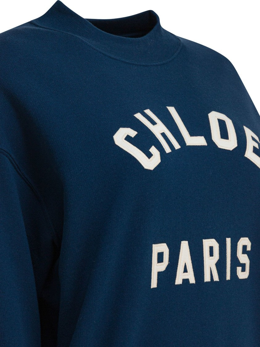 Chloé Mock Neck Sweatshirt