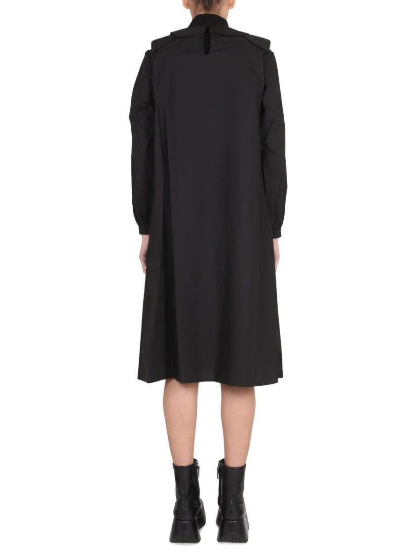 Raf Simons Relaxed Fit Dress With Claudine Collar