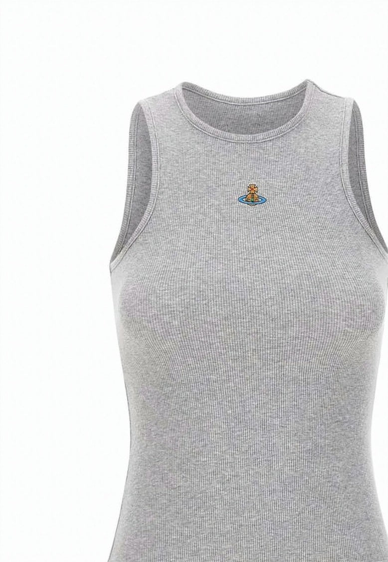 Vivienne Westwood Draped Cowl Neckline Sleeveless Top