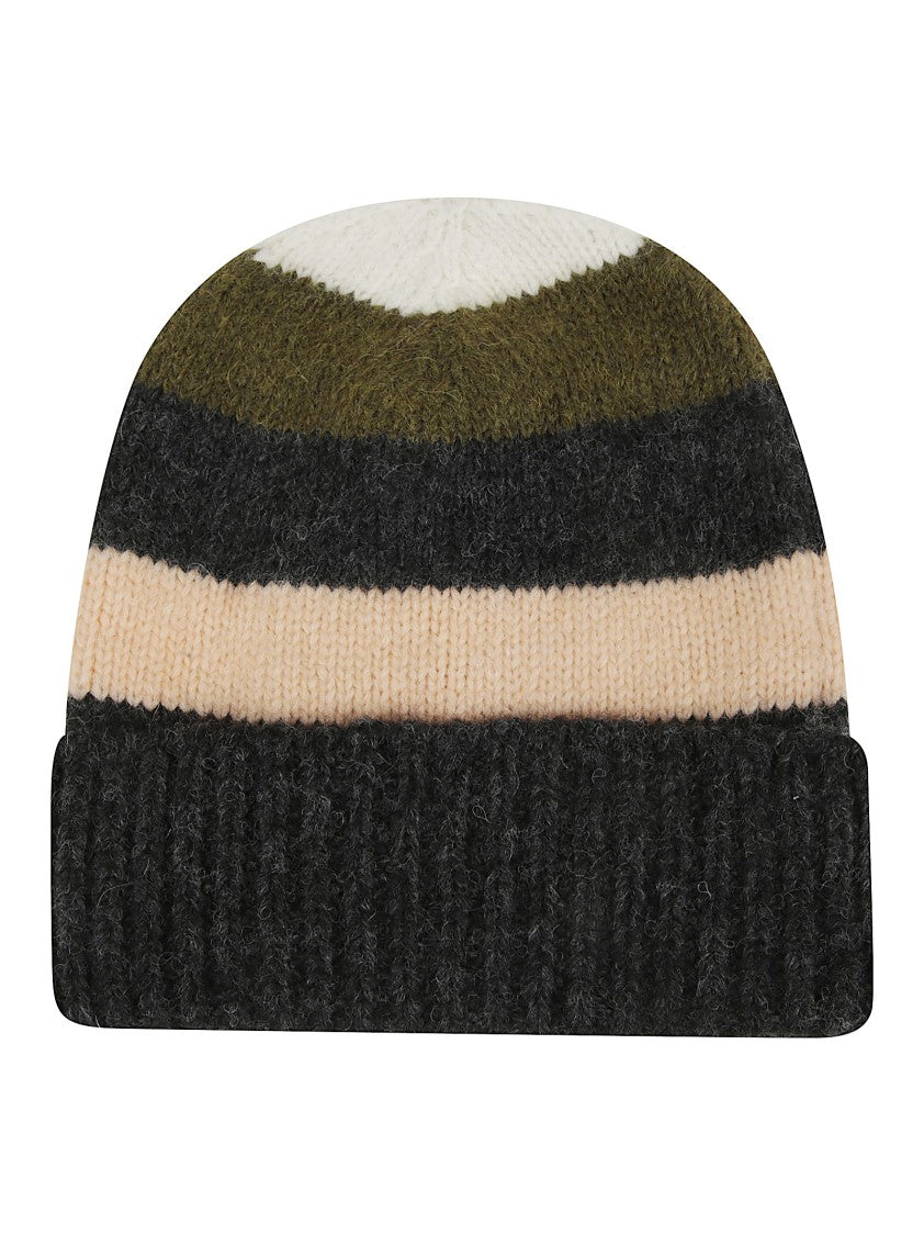 Alanui Grunge Stripes Beanie