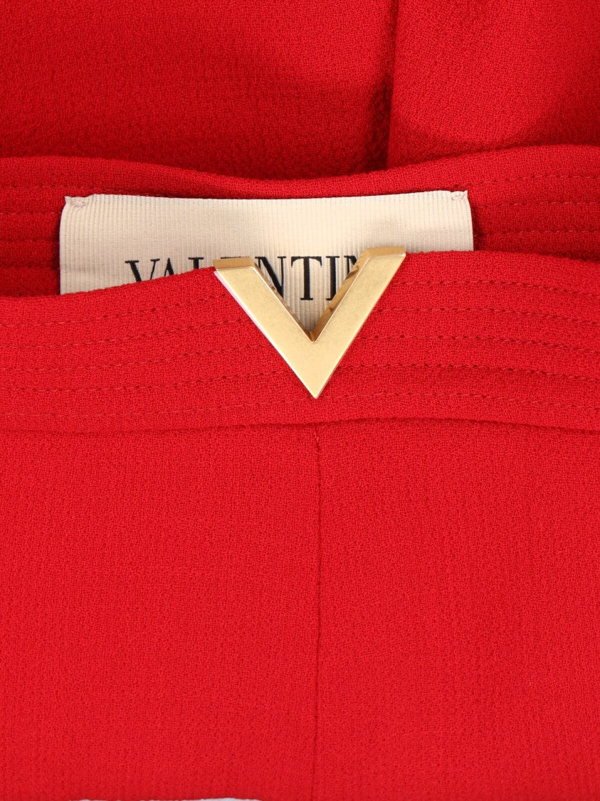 Valentino Vlogo Signature Trousers – Red