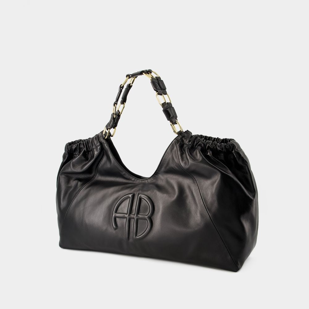 Anine Bing Kate Shopper Bag - Leather - Black