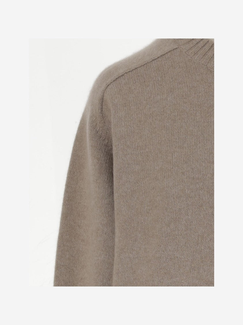 Carven Beige Cashmere Sweater