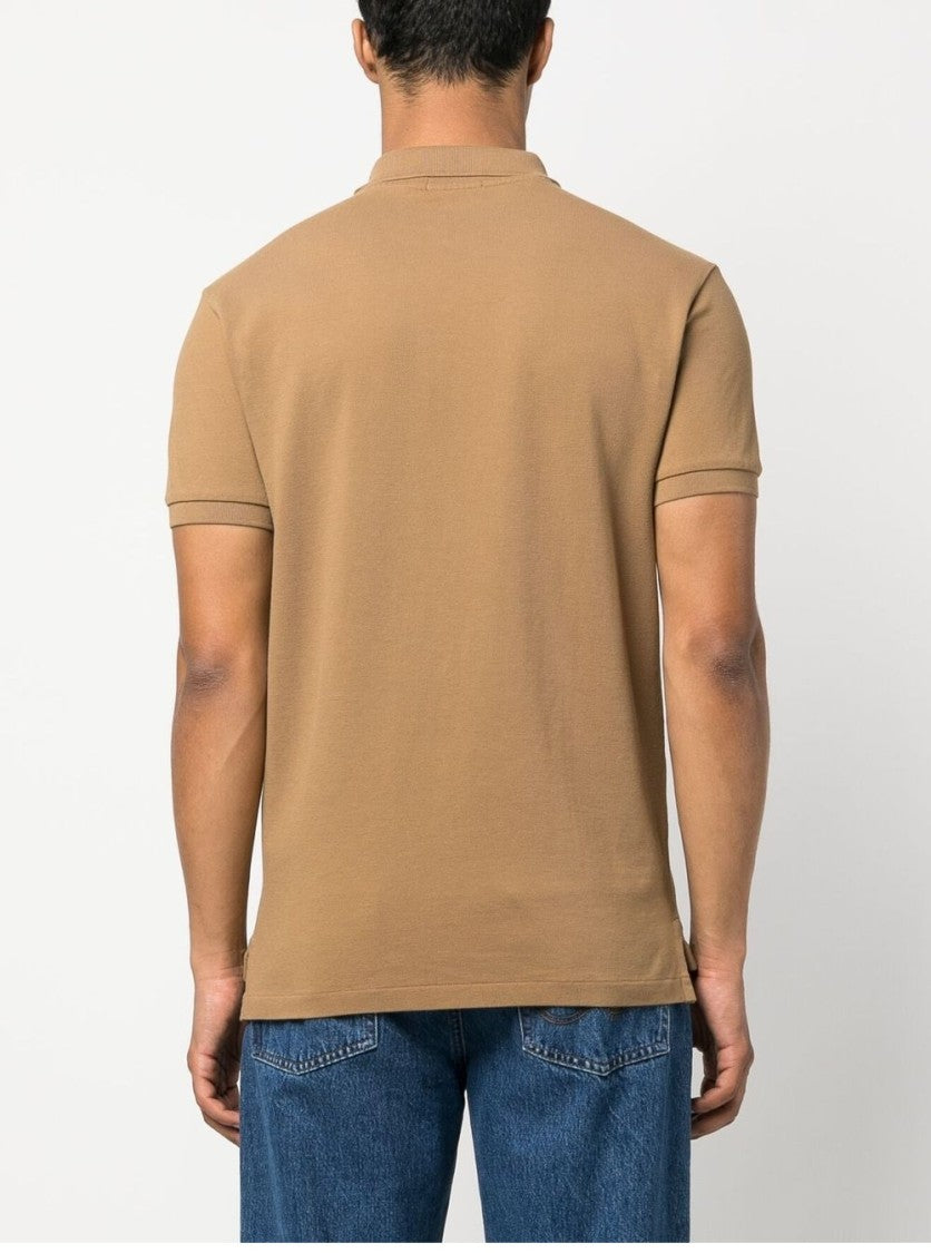 Polo Ralph Lauren Short Sleeve Polo With Ribbed Collar