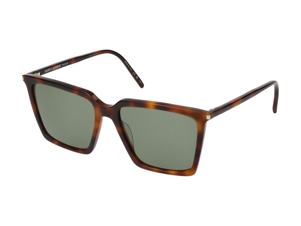 Saint Laurent Sunglasses Sl 474 002 Havana Havana Green 56/17/145