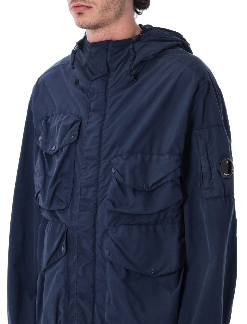 C.P. Company Flatt Nylon Goggle Hood Medium Jacket