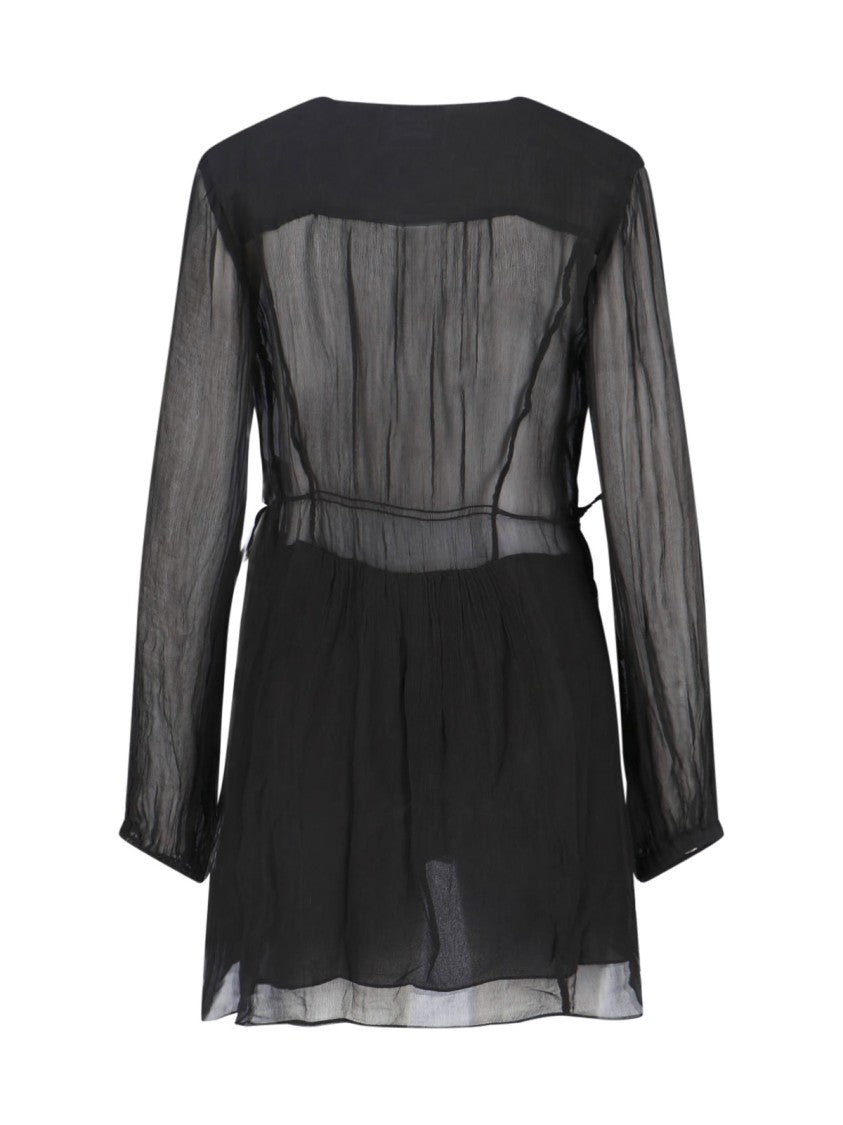 Isabel Marant Étoile Refined Black Dress With Sophisticated Silhouette