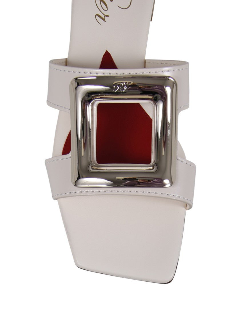 Roger Vivier New Metal Buckle Mule