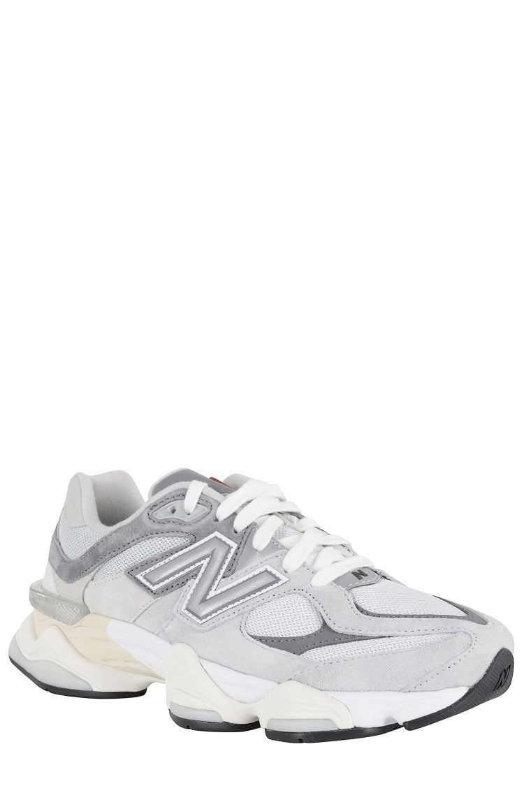 New Balance Chunky Slate Grey Sneakers With Mesh