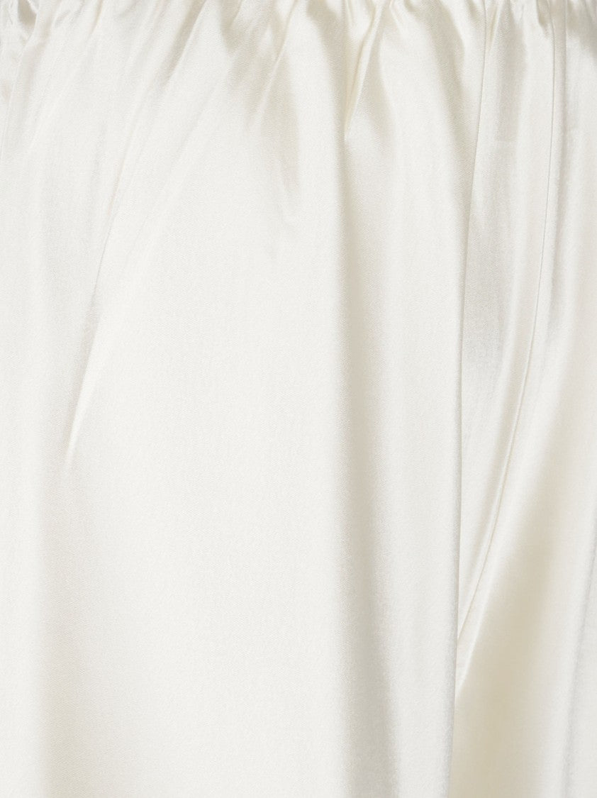 Almada Label Bias Satin Pants