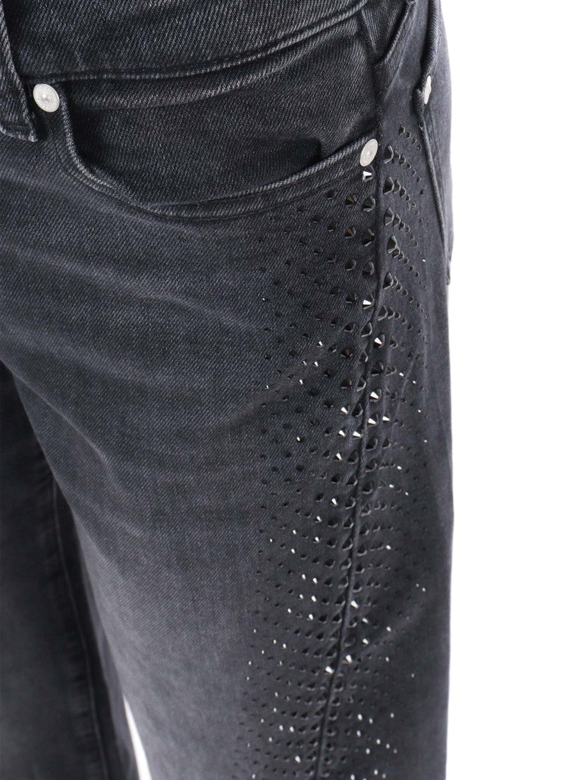 7 For All Mankind Twisted Lotta Bottomline With Crystals