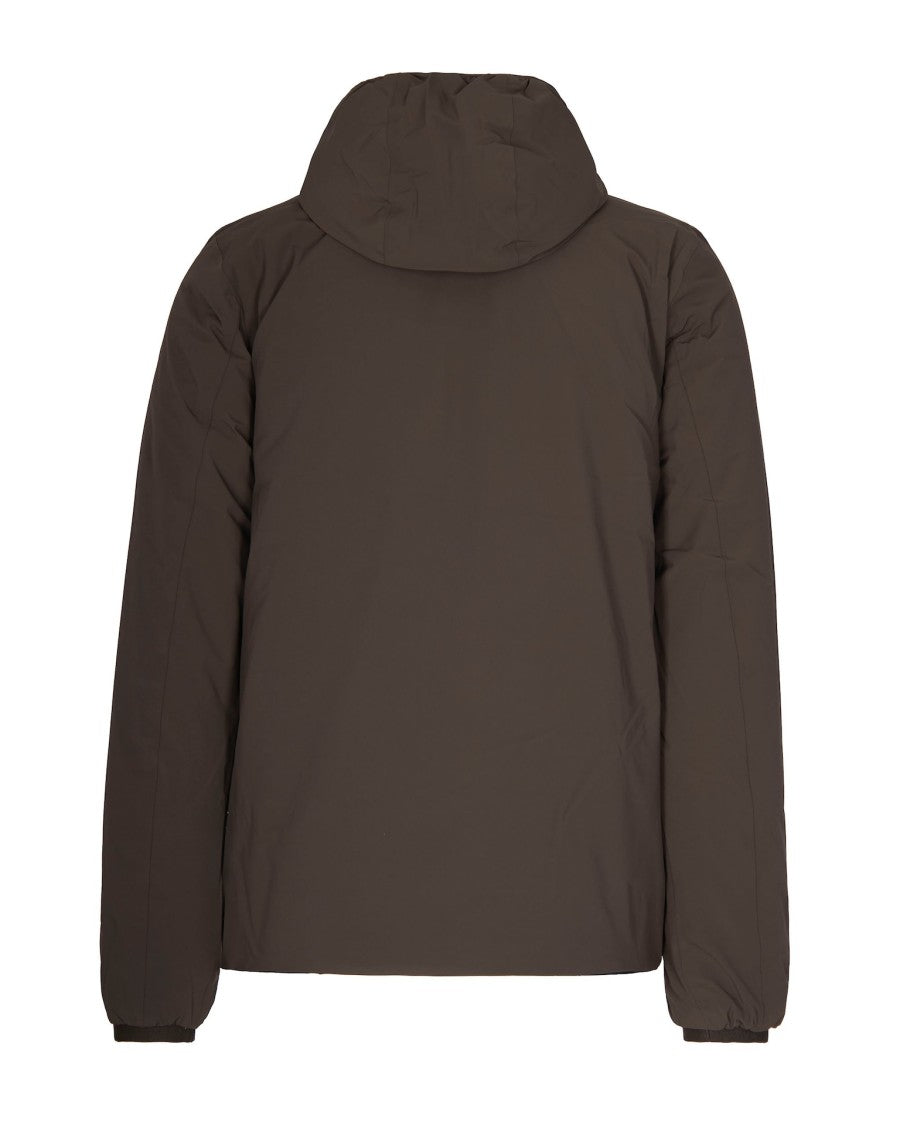 K-Way Black Olive/Blue Depth Jack St Warm Double Jacket