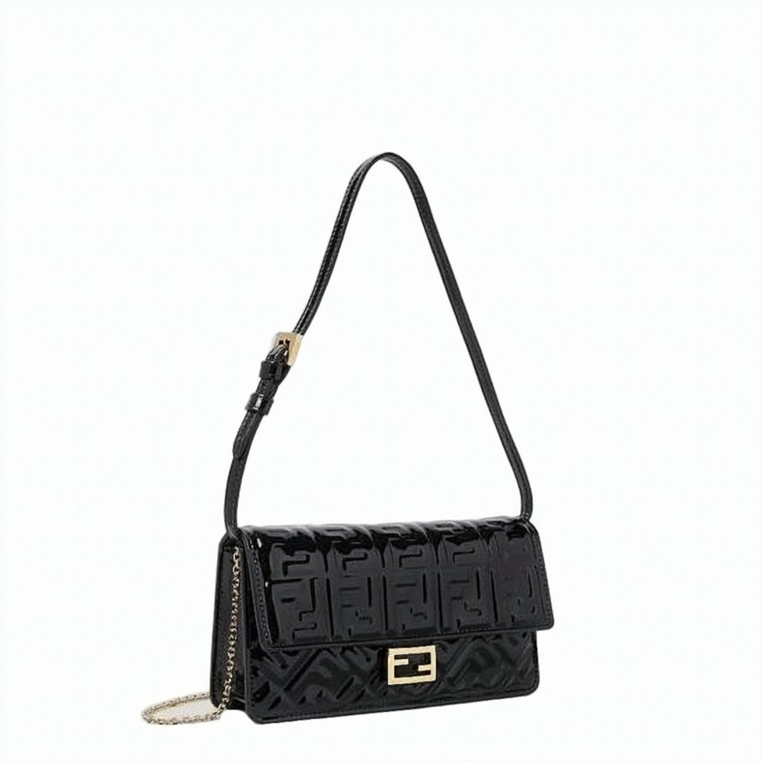 Fendi Geometric Pattern Shoulder Bag
