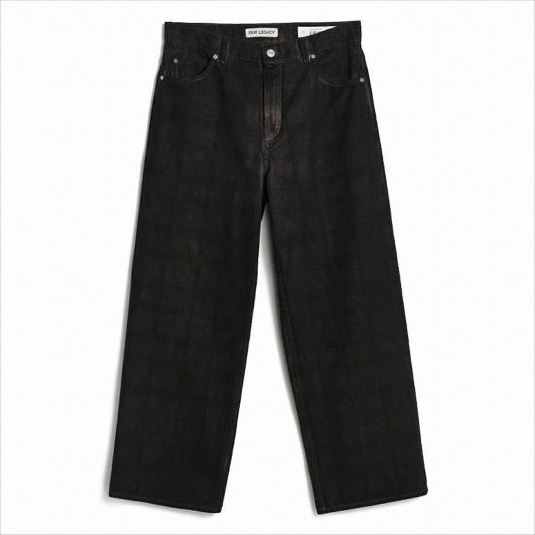 Our Legacy Checkered Straight-Leg Cotton Pants