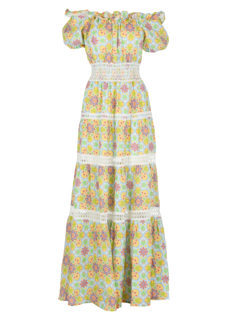 Temptation Light Blue Linen Dress