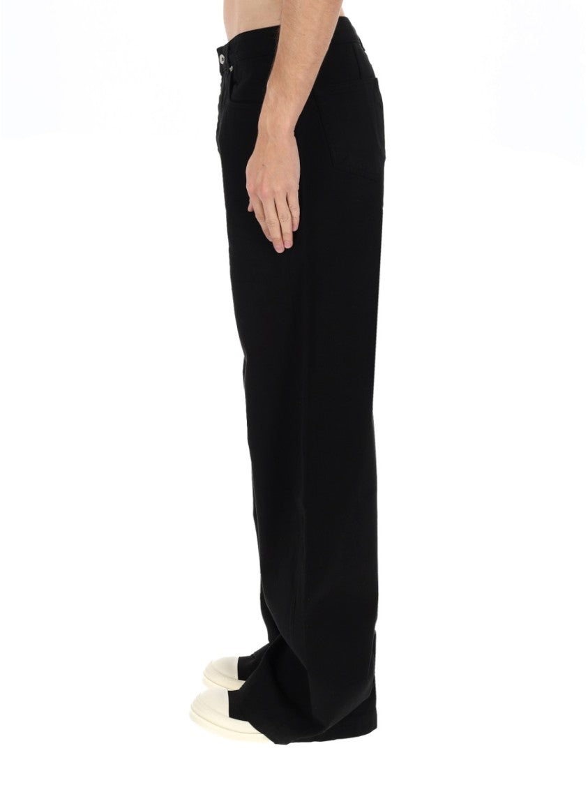 Drkshdw By Rick Owens Geth Wide Jeans