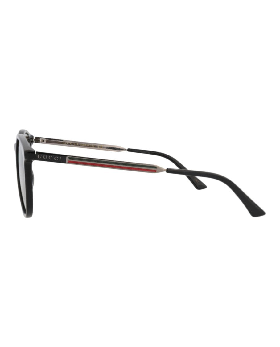 Gucci Round-Frame Acetate Sunglasses