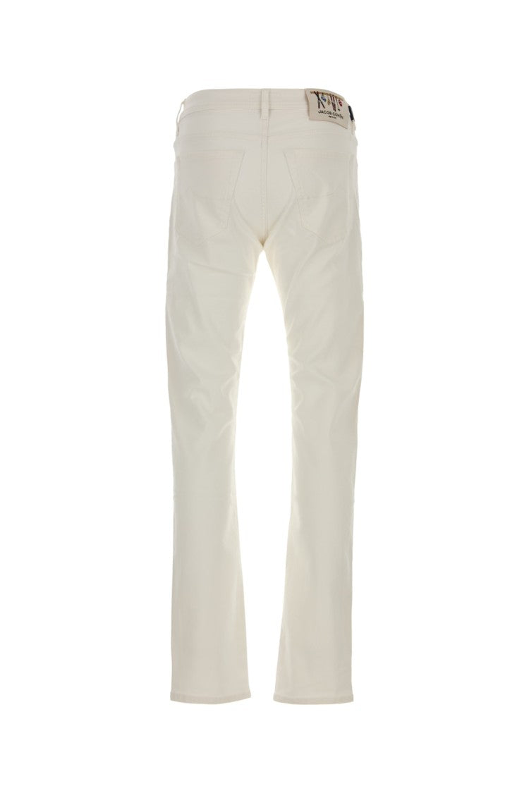 Jacob Cohen Slim-Fit Light Jeans With Minimalist Design